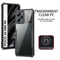 Xundd case for Xiaomi Poco X5 Pro 5G - Transparent Mobile Back Cover Air-bag Shockproof Protective Shell. 
