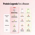 GNC 100% Whey Protein 1.81Kg (51 Servings) For Boosts Strength & Endurance With Faster Recovery & Lean Muscles Gains. 