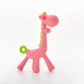 Mumlove Silicone Giraffe Teether in Storage Box - BPA-Free for Babies. 