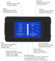 Shunt Built-in Monitor Energy Capacity Current Supply Ammeter Battery 100A015-PZEM Tester Voltmeter Voltage Impedance Schedule. 
