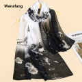 Wenefang 2024 New Fashion Summer Women Paisley Beach Scarf Chiffon Silk Shawls New Headband Female Headband Wraps Sunscreen Hijab Wholesale. 