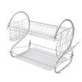 Jc-2202 - Plate Rack 2 Layer -  56 Cm X 26 Cm X 40 Cm. 