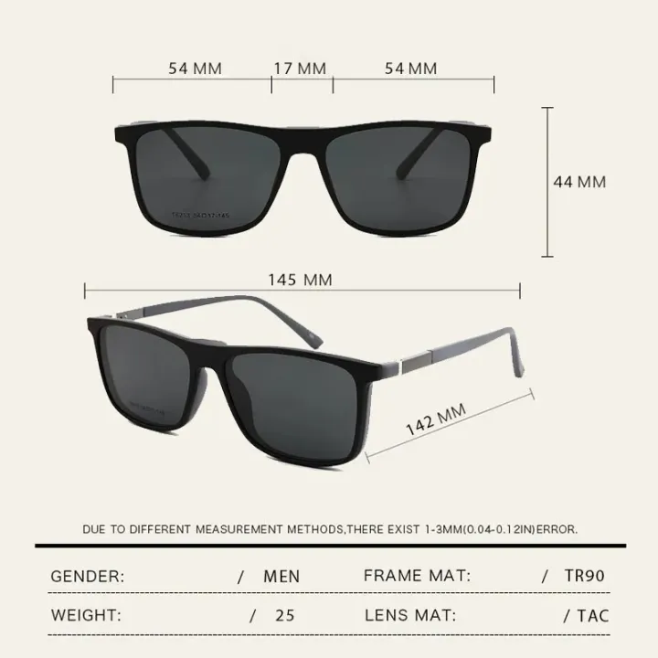2%20in%201%20Magnetic%20Frame%20With%20Polarized%20Clip-on%20Eyewear%20For%20Power%20Frame%20For%20Unisex%20-%20Image%204