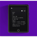 Bluetooth 5.0 External Audio Player Mini Portable with 2.5-Inch Full Screen with Touch Screen. 