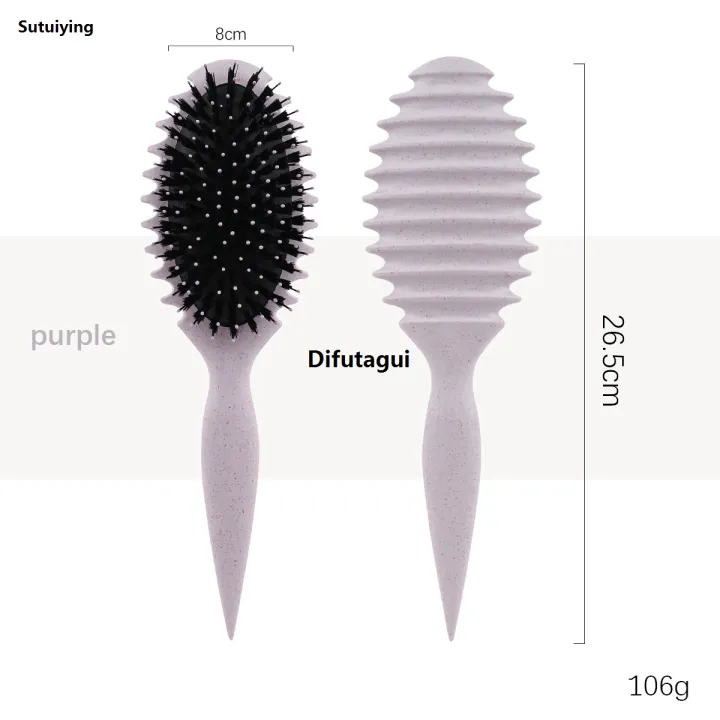 Difutagui%201%20piece%20curly%20hair%20styling%20comb%20bristle%20hair%20combexfoliating%20hair%20Portable%202025%20New%20brush%20women's%20wet%20roll%20hair%20comb%20hair%20cutting%20styling%20comb%20-%20Image%206