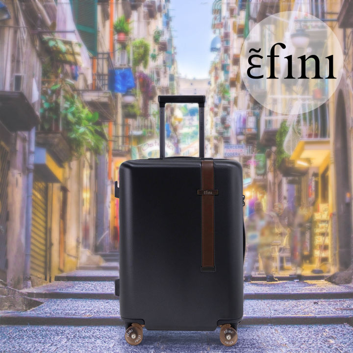 efini%20by%20NUELITE%20Parma%2028-inch%20Spinner%20%7C%208%20wheel%20Luggage%20%7C%20Antitheft%20zipper%20%7C%20TSA%20Lock%20%7C%20Transparent%20TPU%20wheels%20%7C%20Polycarbonate%20PC%20Hard%20shell%20%7C%20Check-in%20Suitcase%20%7C%20Large%20Size%20%7C%20Premium%20Leather%20Handles%20and%20trims%20-%20Image%202