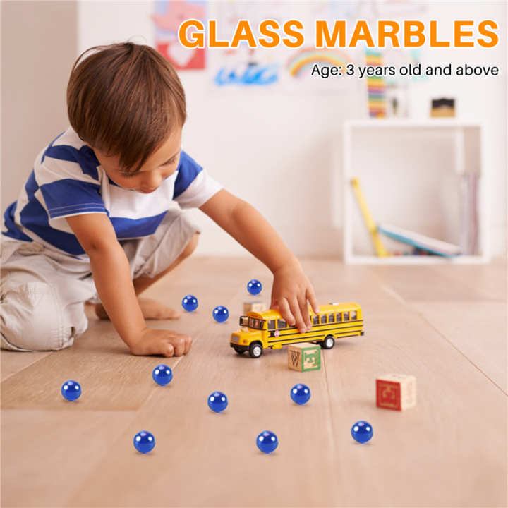 10%20Pcs%20Marbles%2016mm%20glass%20marbles%20Knicker%20glass%20balls%20decoration%20toy%20Dark%20Blue%20-%20Image%205