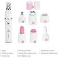 Kemei KM-2189 7 IN 1 Electric Massage Facial Cleanser Waterproof Facial Care Tool. 