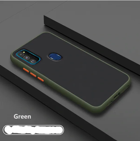 Luxury%20Shockproof%20Scrub%20PC%20Matte%20Phone%20Case%20For%20Samsung%20Galaxy%20M21%20Soft%20edge%20Silicone%20Frame%20Hard%20Protective%20Cover%20Casing%20-%20Image%202