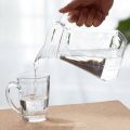 Clear Glass Jar, Fridge Jug With Lid, Water Juice Jug Pitcher Glass Bottle Cocktail Fridge Kitchen Home Picnic (Size: 1.5 Ml). 