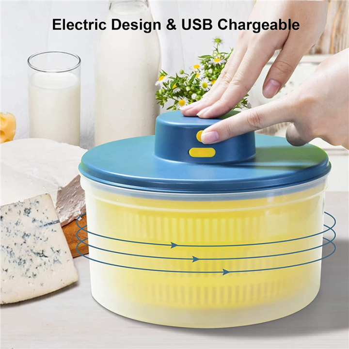 2X%20Electric%20Salad%20Spinner%20-%20Lettuce%20Vegetable%20Dryer,%20USB%20Rechargeable,%20Quick%20Drying%20Lettuce%20Fruit%20Spinner%20with%20Bowl%20-%20Image%208