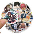 50PCS Classical Anime Graffiti Stickers For Laptop Skateboard Decal Stickers. 