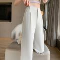 Oversize Regular Fitted Wide Leg Formal Satin Pants For Women - Black Colored | Brown Colored | Fashion | Formal Pants For Women // F. 