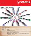 STABILO Mark-4-all Permanent Marker - Bullet Tip. 