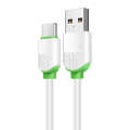 Fast 3A Compatible with Huawei Type-C Android V8 Flat Port Mobile Phone Data Charging Cable. 