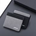 Creative Foldable Business Card Case Ultra-thin Fashion Male Money Bag Money Clips Canvas Men Wallet Male Purses Coin Purse. 