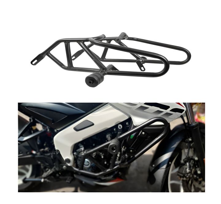 Heavy%20quality%20Crash%20Guard%20With%20Frame%20Slider%20Compatible%20For%20Pulsar%20NS%20200%20-%20Image%203
