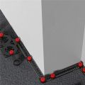 1Pcs New 6/9/12 Folds Multi Angle Ruler Finder Perforated Mold Tile Hole Measuring Ruler Aluminium Alloy Universal Locator Drill Guide Template Tool. 