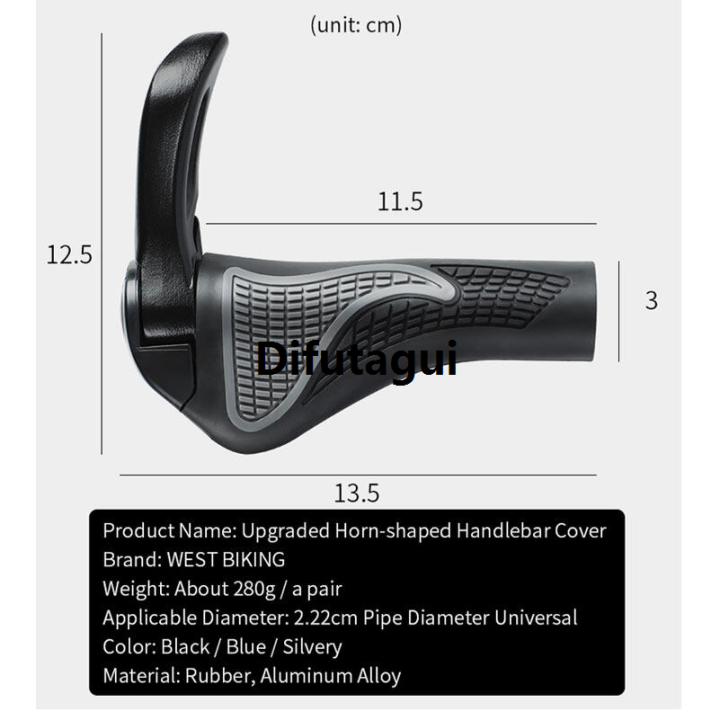 Difutagui%20WEST%20BIKING%20Bicycle%20Grips%20Alloy%20Rubber%20Lockable%20Cycling%20Handle%20Mountain%20Road%20Sales%20promotion%20Bike%20Handlebar%20Plug%20Bicycle%20Accessories%20Anti-Skid%20Ergonomic%20Bike%20Grips%20-%20Image%204
