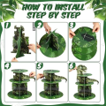 2 Piece 3 Tier Cupcake Stand Party Decorations Dinosaur Theme Cupcake Holder Decorations As Shown Dinosaur Dessert Tower for Kids. 