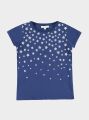 PIAZZAITALIA Girl T-Shirt - Blue - 30767. 