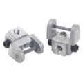 Scroll Saw Blades Holders Pin-Less Blade Clamps Upper/Lower Blade Holder Scroll Saw Blade Conversion Kit　Netiie. 