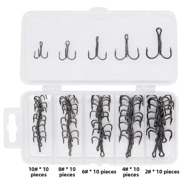 50Pcs/Box%20Fishing%20Tackle%20Hard%20Bait%20Treble%20Fishing%20Hook%20Barbed%20Triple%20Fishing%20Hook%20Prevent%20Fish%20Escaping%20Multiple%20Sizes%20Three%20Claw%20Fishhook%20Fishing%20-%20Image%208