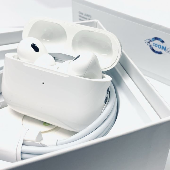 Airpods Pro 2 Gen Active Noise Reduction ANC Support Wireless Charging Case Powerful Deep Bass Balanced Sound