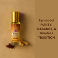 VaryGood Kesar Chandan Attar Roll-On 8ml | Long Lasting Alcohol-Free Perfume for Men & Women. 