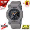 (Ready Stock) G-Shock Men Watch Digital Sport Watch LED Display Water Resistant Shockproof and Waterproof World Time LED Auto Light Sports Square Wrist Watches GA-2300. 