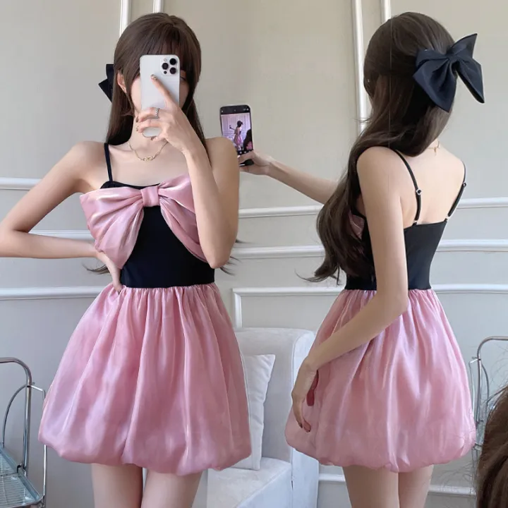 Swimsuit%20women's%20one-piece%20suspender%20girl%20retro%20skirt%20swimsuit%20conservative%20thin%20flesh%20hot%20spring%20swimsuit%20professional%20wholesale%20-%20Image%202