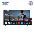 Hyundai 65 Inch QLED 4K UHD Smart Android Google TV (65HYGTVQL4K-SMART) | Dolby Audio | Android 14 | 2GB RAM + 64GB Storage | Bluetooth 5.1 | Frameless Design. 