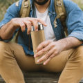 Bamboo Stainless Steel Bottle | Vaccum Insulated. 
