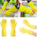 Rubber Dish Washing Gloves / Kitchen Cleaning, Dishwashing, Strong Work, Medical Hand Protrction Gloves , Painting Gloves,Gardening Food Safe Gloves/Mirror Cleaning Cloth Washing Dusting Gloves. 