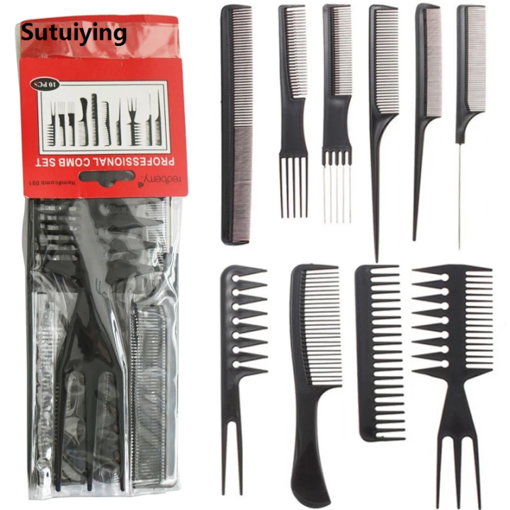 Sutuiying%20Multifunction%2010pcs%20Barber%20Hairdressing%20Combs%20Hair%20Detangler%20Comb%20Original%20Anti-static%20Haircare%20Hairstyling%20Set%20Stylist%20Accessories%20Tools%20-%20Image%206