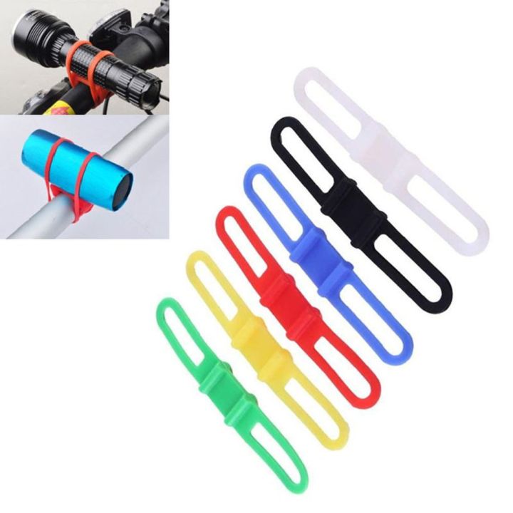 2025%20NEW%20Durable%20Factory%20Price%205Pcs%20Quality%20High%20Silicone%20Elastic%20Strap%20Bicycle%20Torch%20Flashlight%20Handle%20Bar%20Holder%20Mount%20Universal%20-%20Image%204