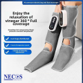 NECOS Electric Leg & Foot Massager – Rechargeable Air Compression, Adjustable Pressure, Pain Relief & Relaxation, Elderly Gift  (1 Pair). 