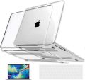 COTECi 360 Protection Bundle for MacBook Air 13 inch Crystal Clear Case / Keyboard Guard / Screen Guard 2022 2021 2020 2019 2018 M1 A2337 A2179 A1932. 