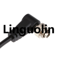 Linguolin New style 2025 NEW 3.5mm to Male PC Flash Sync Cable Screw Lock for Trigger Studio Light Guka. 