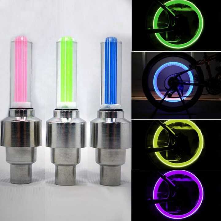 2pcs LED Neon Lights For Motorcycle Wheel