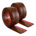 Self-Adhesive Silicon Door/Window Shield Tape 1 Mtr. Brown. 