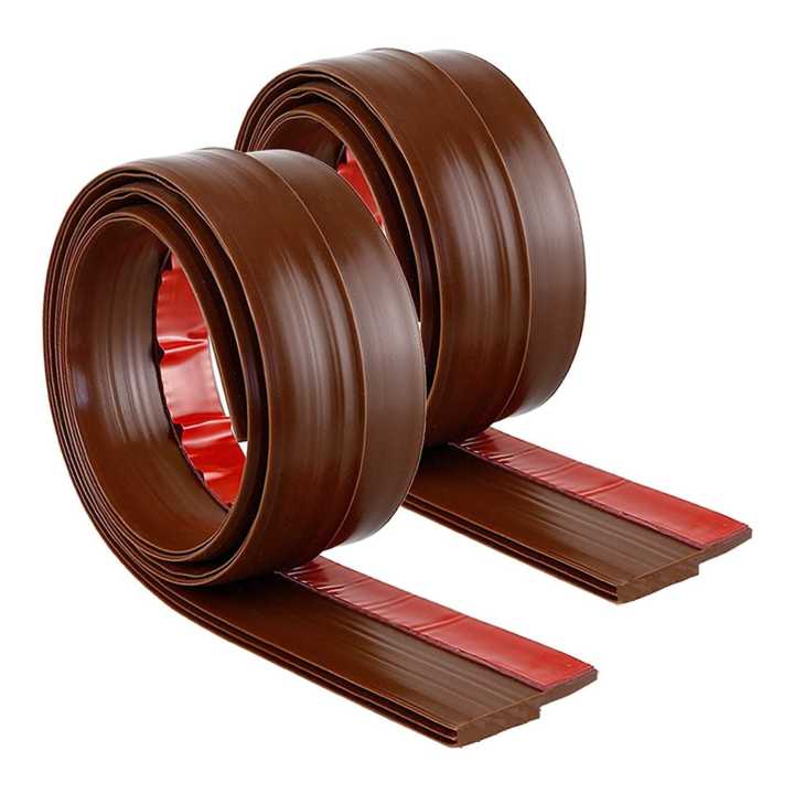 Self-Adhesive%20Silicon%20Door/Window%20Shield%20Tape%201%20Mtr.%20Brown%20-%20Image%202