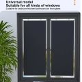 New Retractable Roller Blinds Suction Cup Portable Blackout Curtain Black Car Window Sun Visors Auto Truck. 