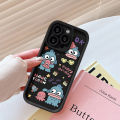 Clownfish Nemo Graffiti Cover Compatible for IPhone 15 11 14 13 6 6s 12 Pro Max 7Plus XR XS Max X 7 8 Plus SE Angel Eyes Shockproof Solid Color Soft Case. 