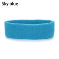 Sports Accessories Running Moisture Wicking Tennis, Basketball For Yoga, Gym, Workout Elastic Hair Bands Cotton Sweatband Athletic Sweat Bands Sports Headbands. 