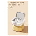 NAMUNY Plastic Canisters - UV-Resistant Kitchen Storage Jars with Free Scraper Spoon for Milk Powder & Food Sealing Large. 