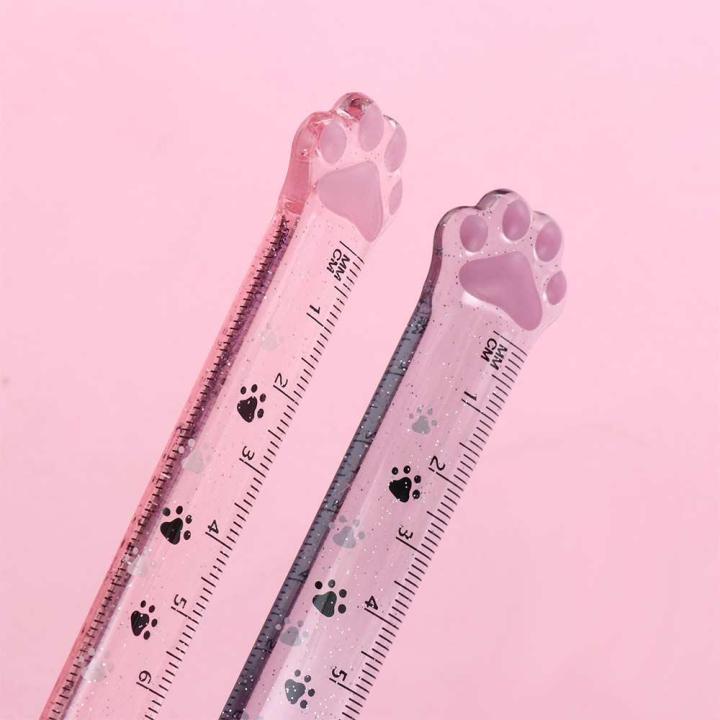 Novelty%20Students%20Stationery%20Plastic%20Kids%20Gifts%20Painting%20Scale%20Ruler%20Straight%20Ruler%20Cats%20Claw%20Ruler%20Measuring%20Ruler%20-%20Image%205