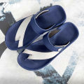 Kito Sandals for Men- KITO AA150 Two-Tone Navy Slippers. 
