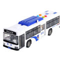 Police Car Toy Raising Learning Interest Simulation Police Car Bus Model. 