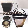 CGearuppt 2 Pcs Reusable Cone Style Replacement Coffee Filter Replaces Your Permanent Coffee Filter for Machines and. 